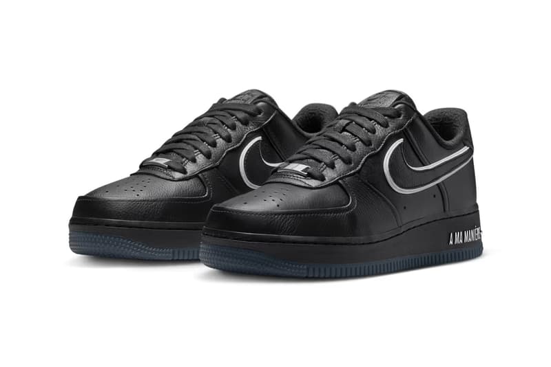 A Ma Maniére x Nike Air Force 1 Low「Black」最新聯名鞋款發佈