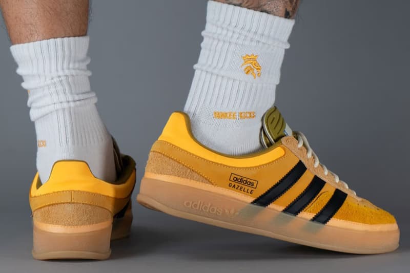 率先預覽 Bad Bunny x adidas Gazelle Indoor 全新配色