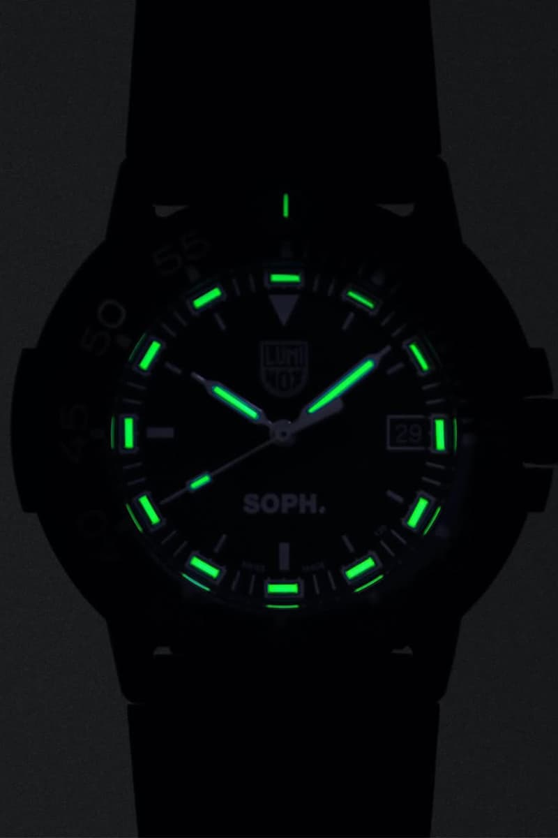 SOPH. x Luminox 最新聯名潛水錶正式發佈