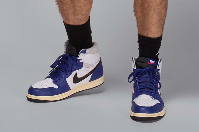 率先上腳 Air Jordan 1 High OG Rare Air 最新配色「Deep Royal Blue」