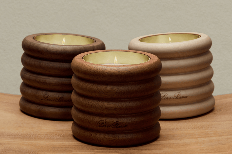 Loro Piana 全新木製外殼香氛蠟燭系列登場