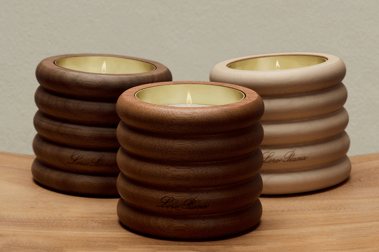 Loro Piana 全新木製外殼香氛蠟燭系列登場