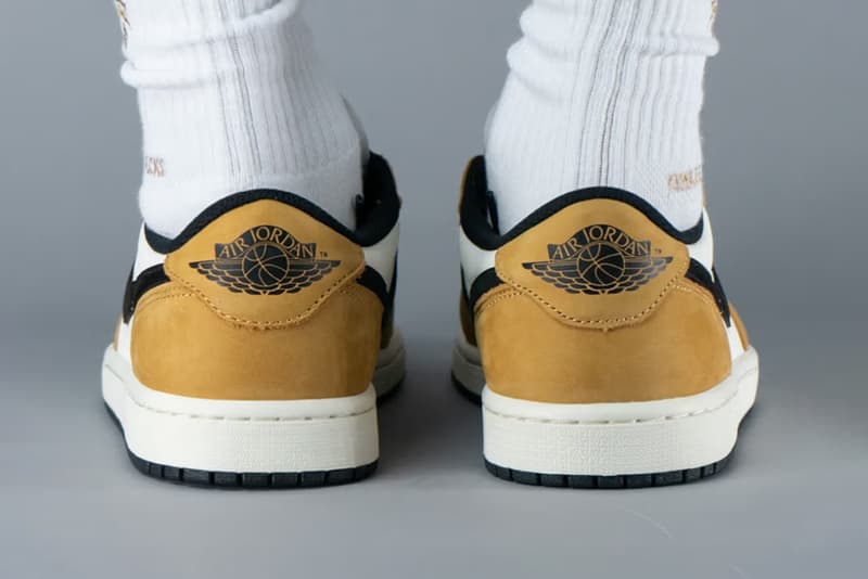 率先上腳 Air Jordan 1 Low OG 經典配色「Rookie of the Year」