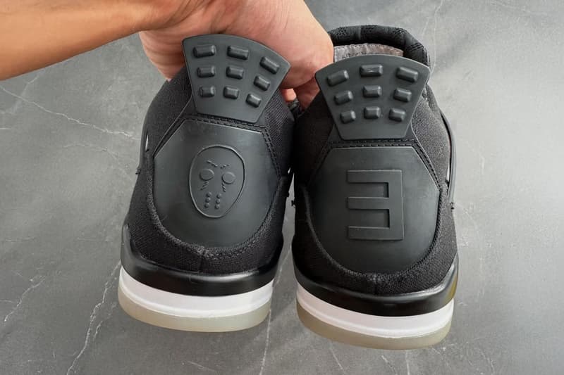 近賞 Eminem x Carhartt x Air Jordan 4「Black Chrome」經典聯乘鞋款