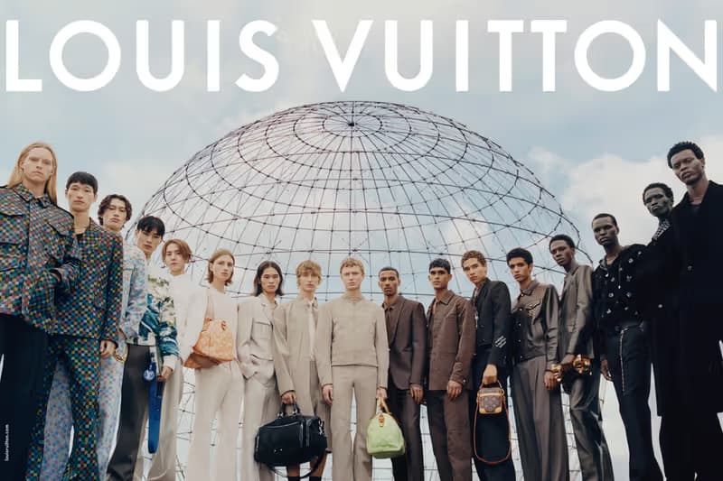 Louis Vuitton 2025 春夏男裝系列形象廣告正式登場