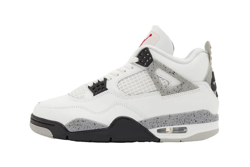 Air Jordan 4 全新復刻鞋款配色「White Cement」近賞圖輯率先曝光