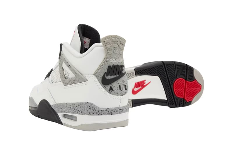 Air Jordan 4 全新復刻鞋款配色「White Cement」近賞圖輯率先曝光