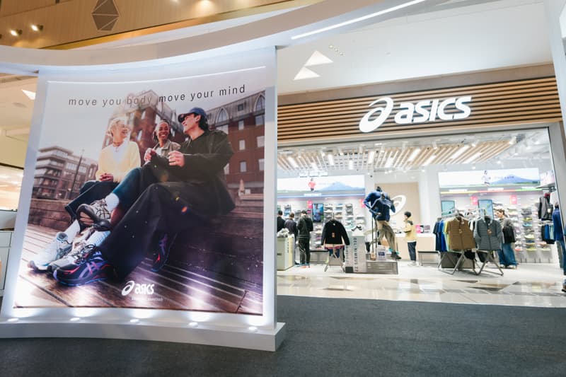 ASICS SportStyle 全港⾸個「BACK TO FUTURE」次元主題期間限定店正式開催