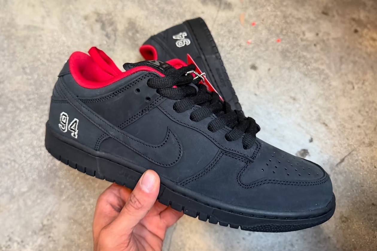 Supreme x Nike SB Dunk Low「Black」最新聯名配色率先亮相