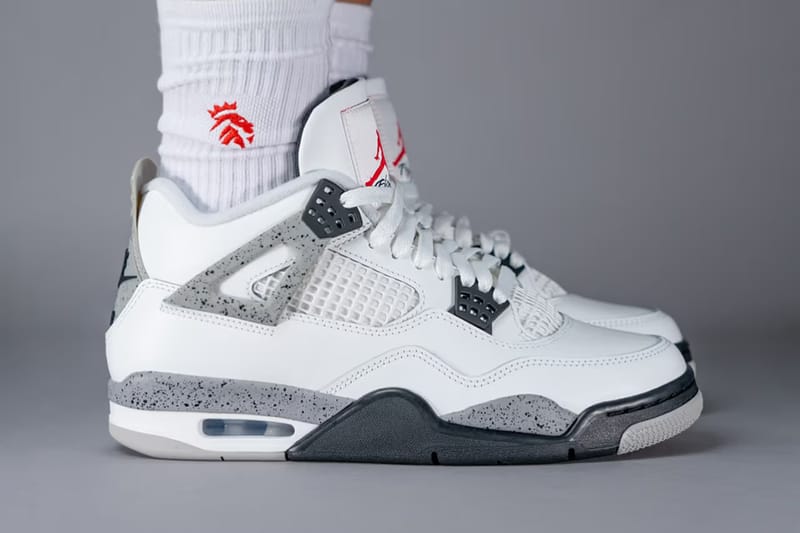 Air Jordan 4 全新復刻鞋款配色「White Cement」官方圖輯、發售情報正式公開