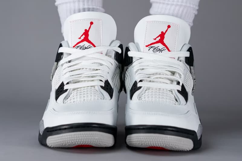 Air Jordan 4 全新復刻鞋款配色「White Cement」近賞圖輯率先曝光