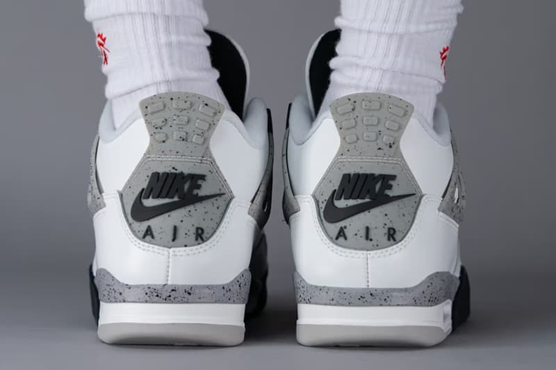 Air Jordan 4 全新復刻鞋款配色「White Cement」近賞圖輯率先曝光