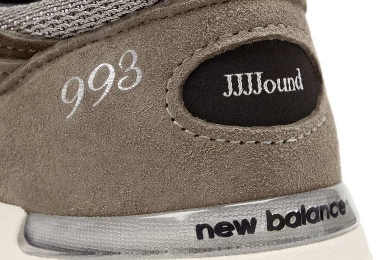 JJJJound x New Balance 993 最新聯名配色「Mushroom/White」發售情報正式公開