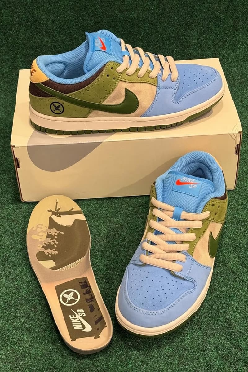 堀米雄斗 x Nike SB Dunk Low 最新聯名配色 Sample 鞋款曝光