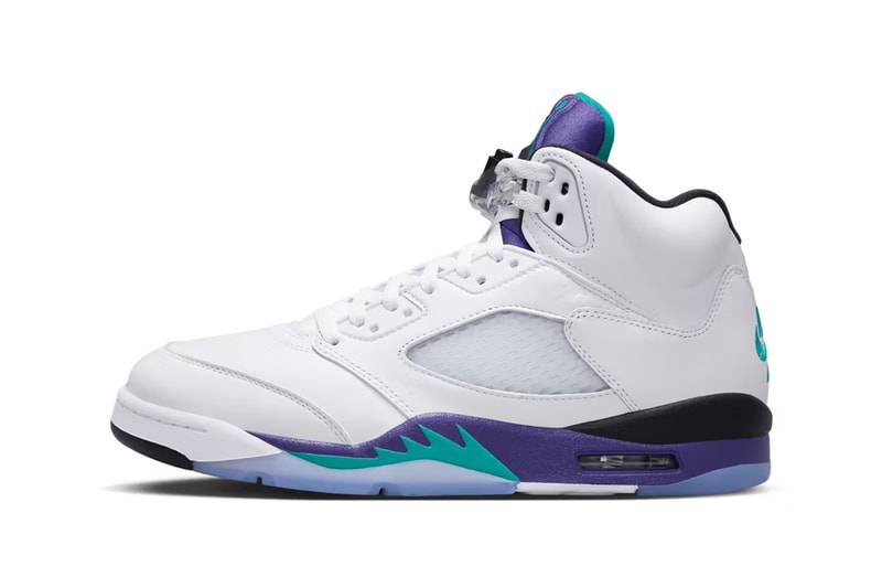 睽違 12 年的等待！Air Jordan 5 最新復刻配色「Grape」即將發售