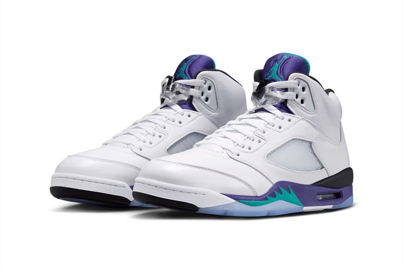 睽違 12 年的等待！Air Jordan 5 最新復刻配色「Grape」即將發售