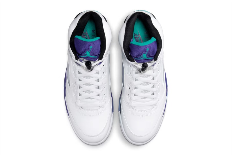 睽違 12 年的等待！Air Jordan 5 最新復刻配色「Grape」即將發售
