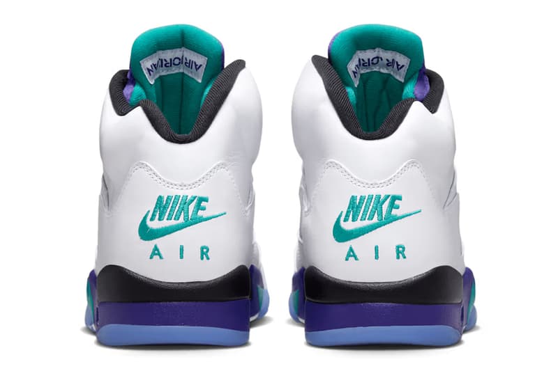 睽違 12 年的等待!Air Jordan 5 最新復刻配色「Grape」即將發售