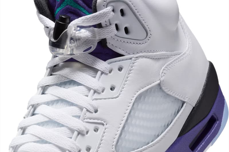 睽違 12 年的等待!Air Jordan 5 最新復刻配色「Grape」即將發售