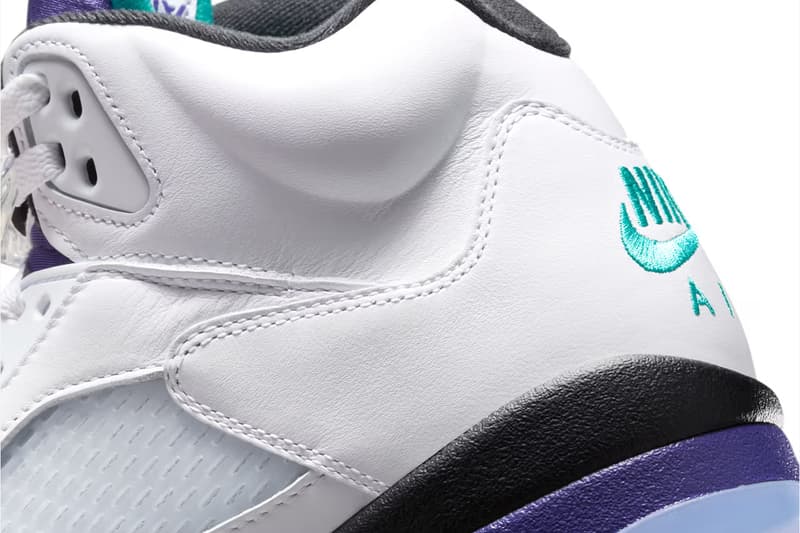 睽違 12 年的等待!Air Jordan 5 最新復刻配色「Grape」即將發售