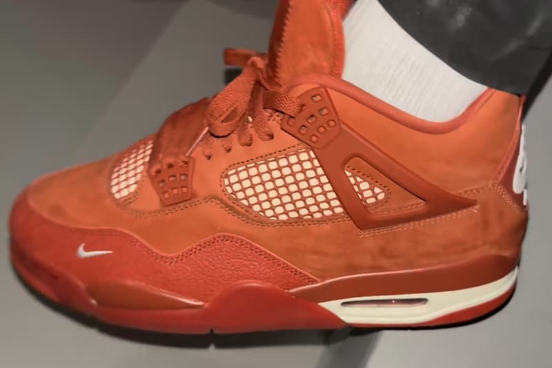 率先曝光！Nigel Sylvester x Air Jordan 4 最新聯名配色「Brick by Brick」