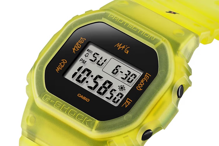 J Balvin x G-SHOCK 首款聯名腕錶正式發佈