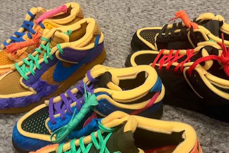 Cactus Plant Flea Market x Nike Swamp Sponge Dunk 全新聯名鞋款率先曝光