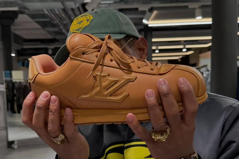 Pharrell Williams 率先曝光 Louis Vuitton 全新球鞋 ButterSoft 