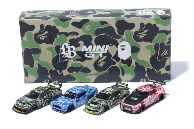 A BATHING APE® x Liberty Walk 最新聯名系列正式登場