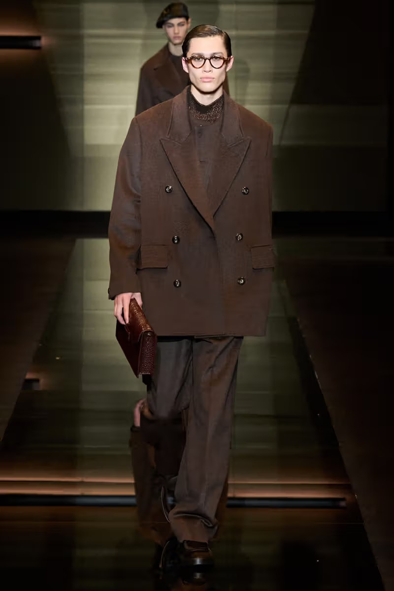 Emporio Armani 2025 最新秋冬大秀正式登陸米蘭時裝週