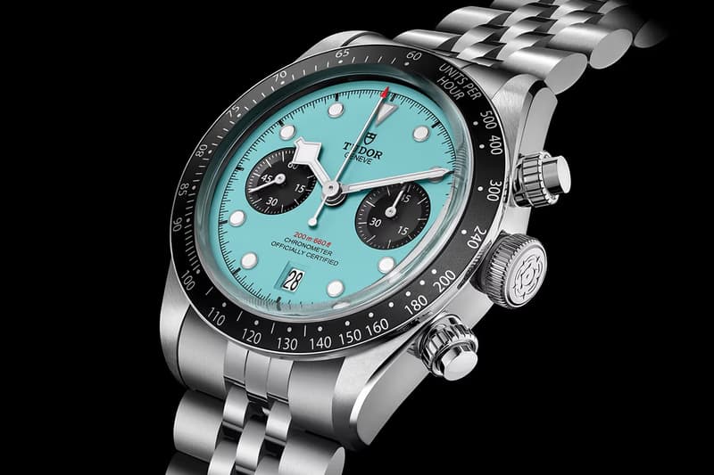 Tudor Black Bay Chrono 推出全新「火鶴藍 Flamingo Blue」錶款