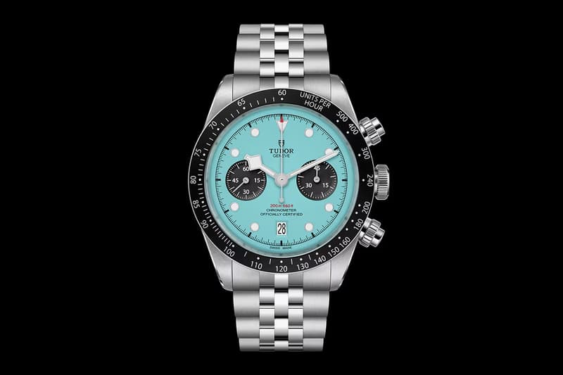 Tudor Black Bay Chrono 推出全新「火鶴藍 Flamingo Blue」錶款