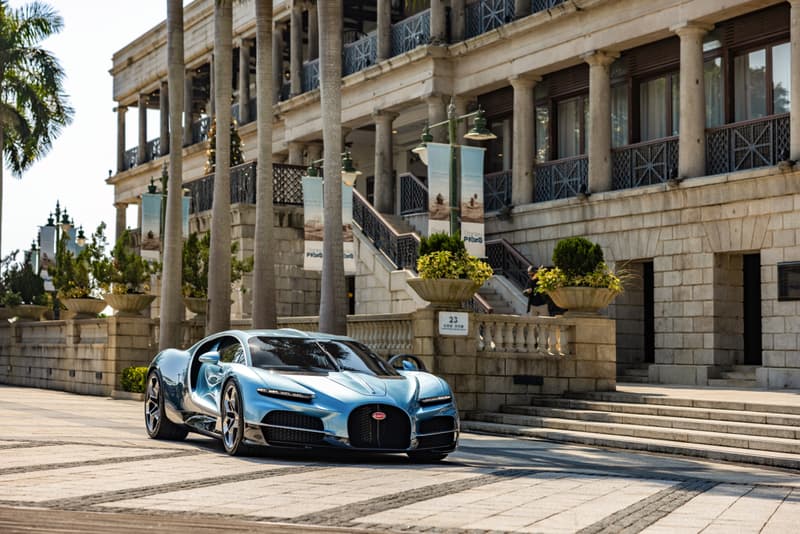 BUGATTI 全新一代 Hypercar 混能超跑 Tourbillon 現身香港
