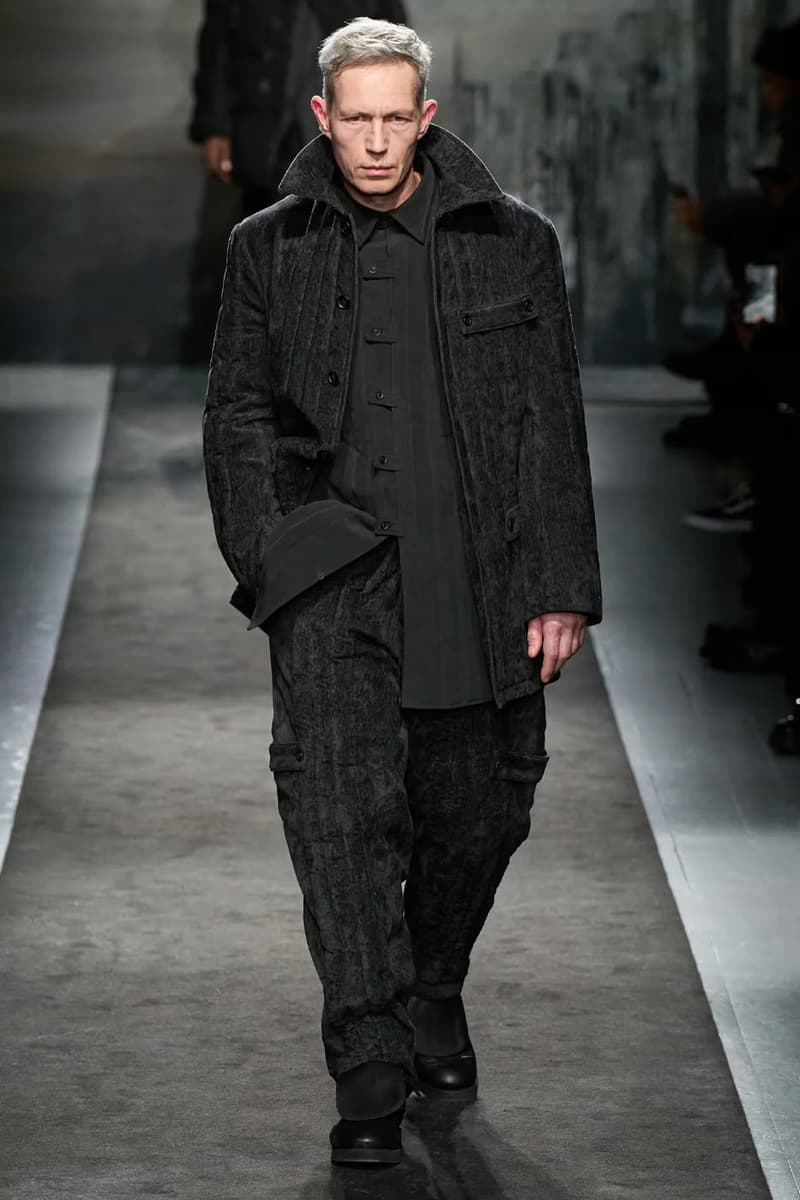 Yohji Yamamoto Pour Homme 2025 秋冬系列大秀正式登場