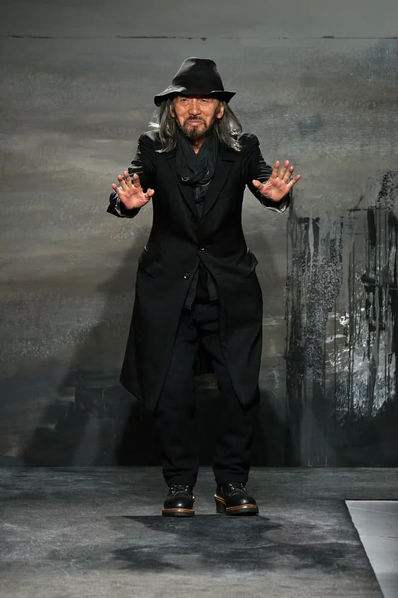 Yohji Yamamoto Pour Homme 2025 秋冬系列大秀正式登場