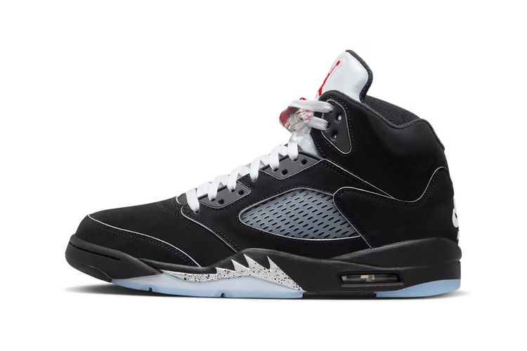 Air Jordan 5 人氣復刻配色「Black Metallic Reimagined」正式發佈