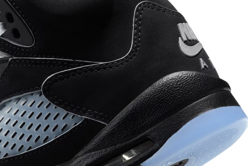 Air Jordan 5 人氣復刻配色「Black Metallic Reimagined」正式發佈