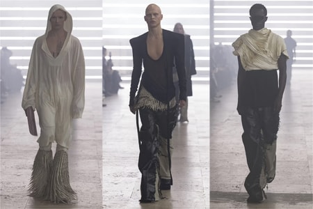 Rick Owens 2025 秋冬系列大秀正式登場