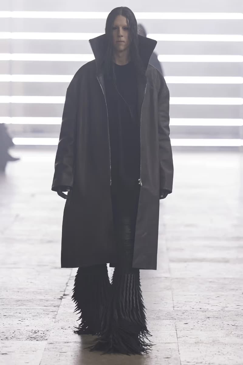 Rick Owens 2025 秋冬系列大秀正式登場