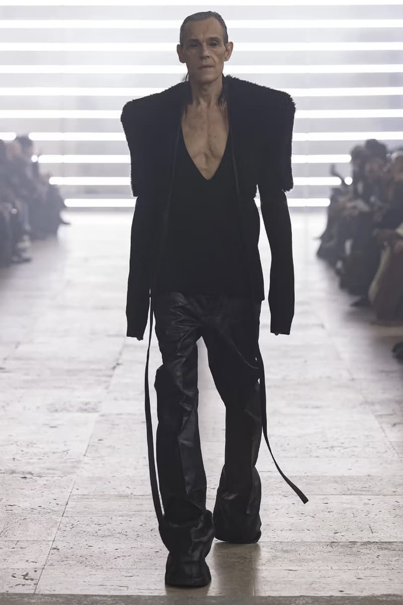 Rick Owens 2025 秋冬系列大秀正式登場