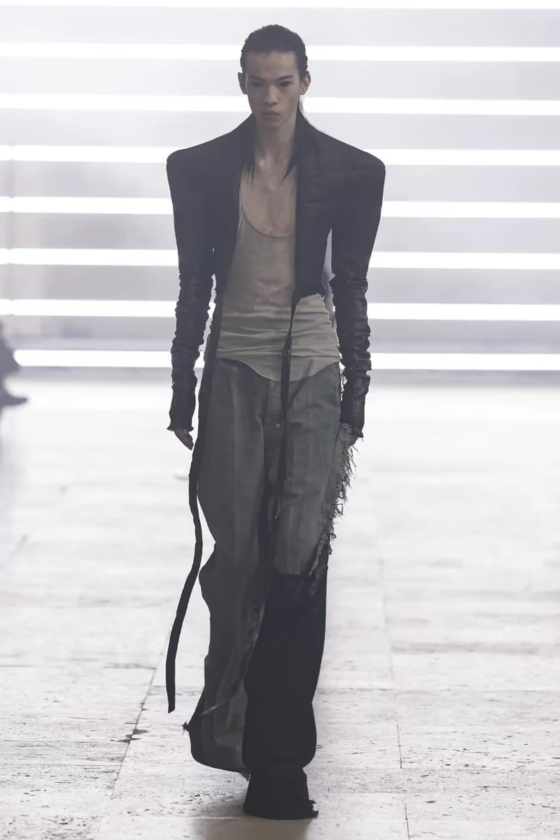 Rick Owens 2025 秋冬系列大秀正式登場