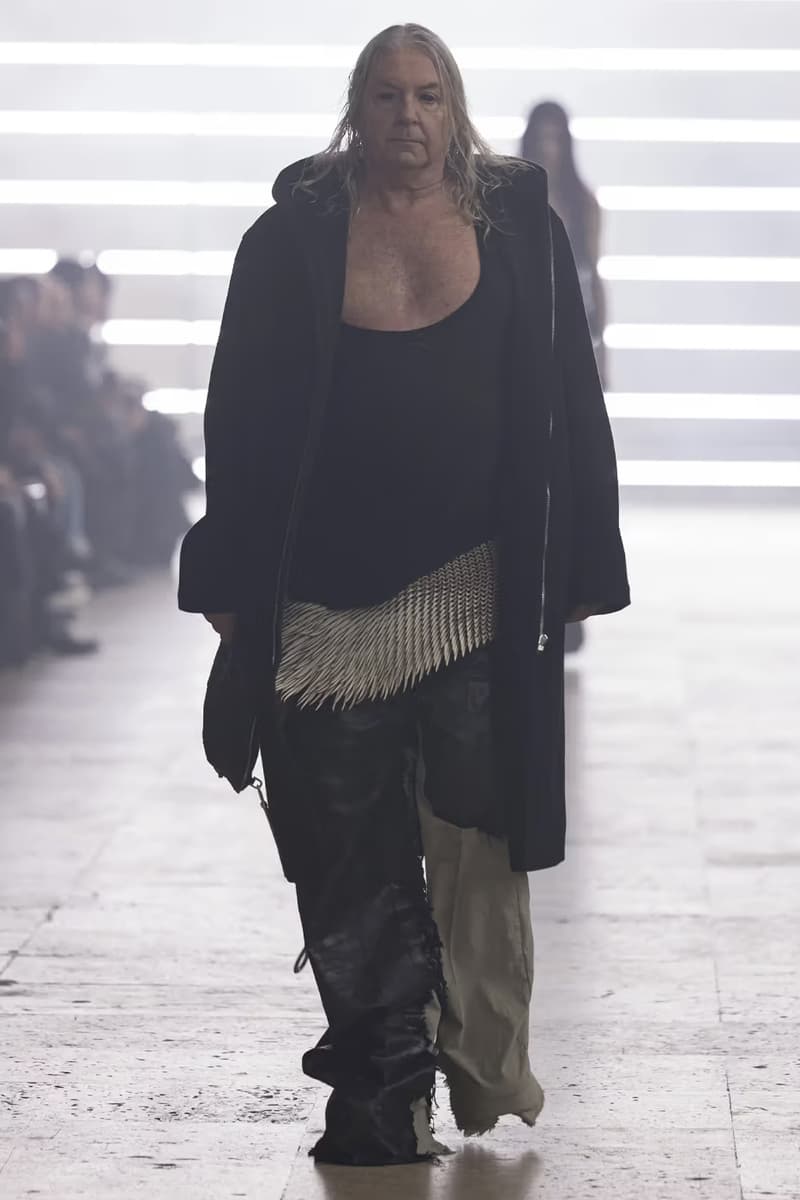 Rick Owens 2025 秋冬系列大秀正式登場