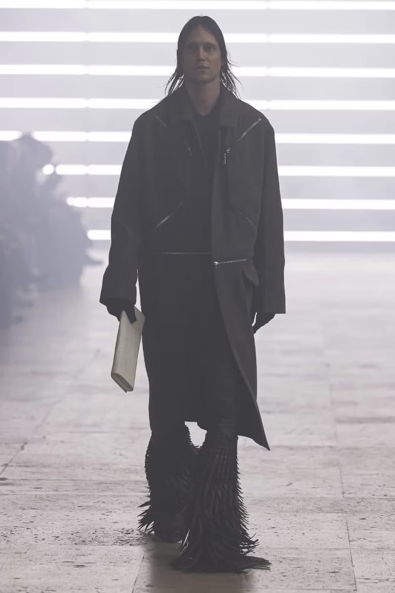 Rick Owens 2025 秋冬系列大秀正式登場