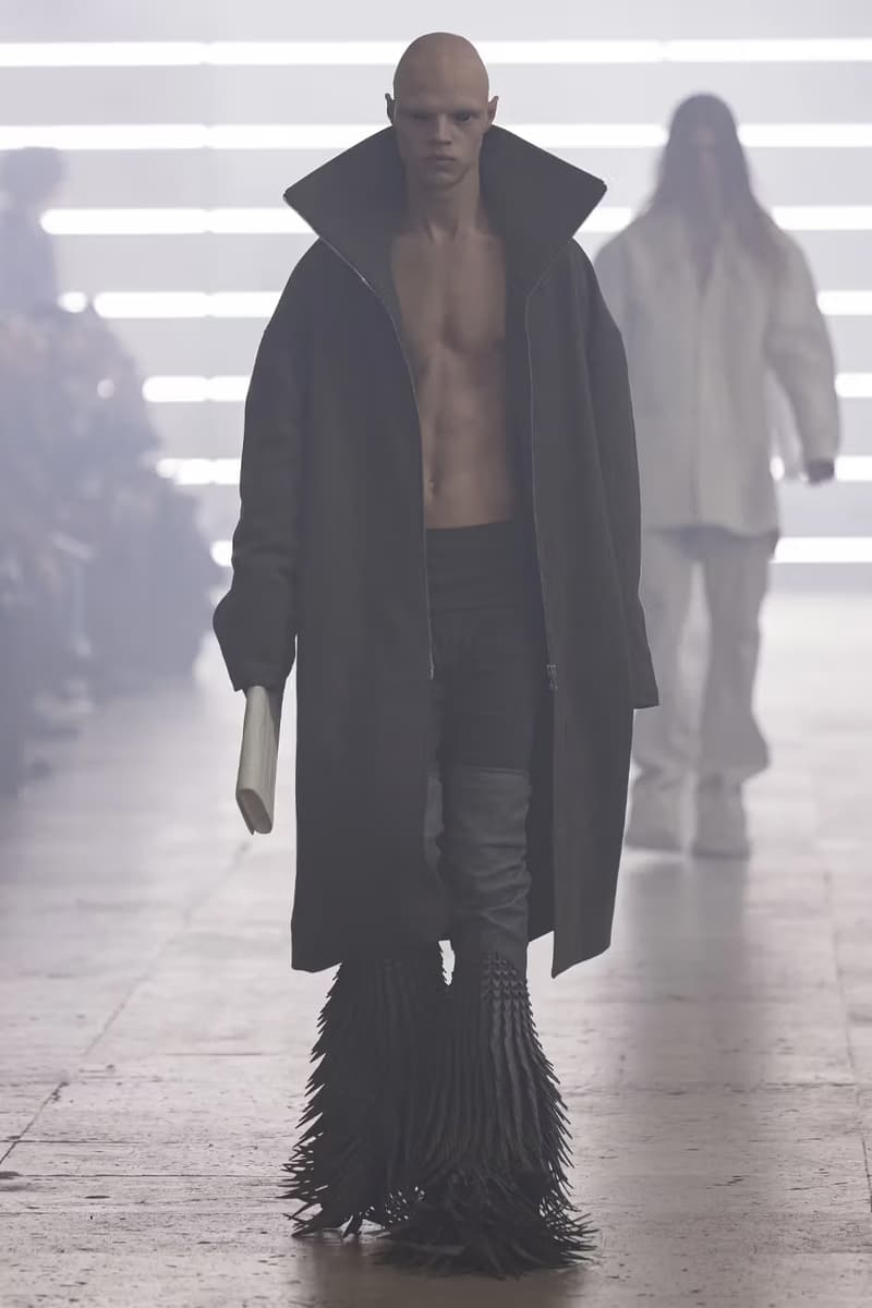 Rick Owens 2025 秋冬系列大秀正式登場