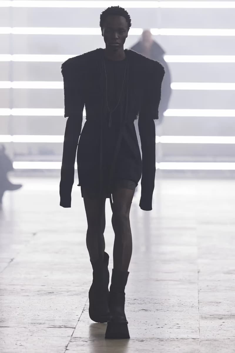 Rick Owens 2025 秋冬系列大秀正式登場