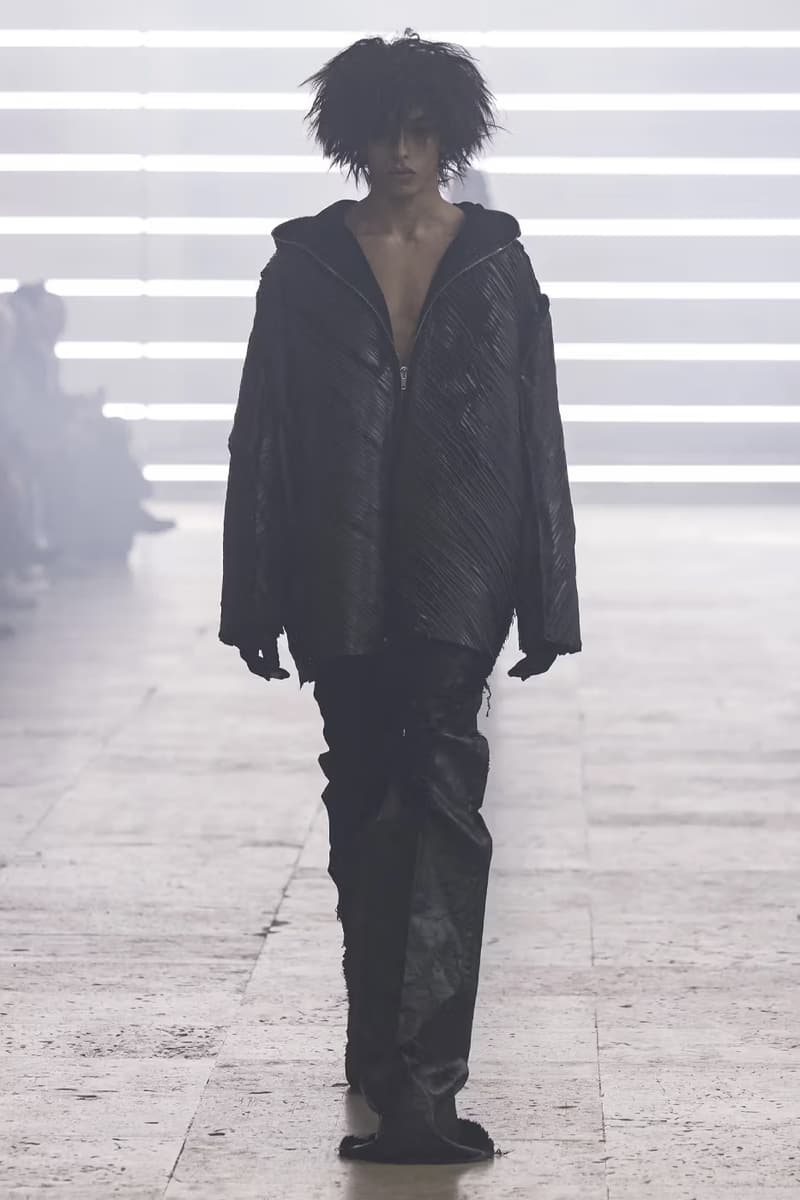 Rick Owens 2025 秋冬系列大秀正式登場