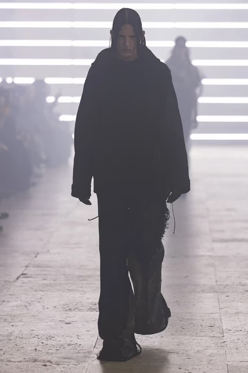 Rick Owens 2025 秋冬系列大秀正式登場