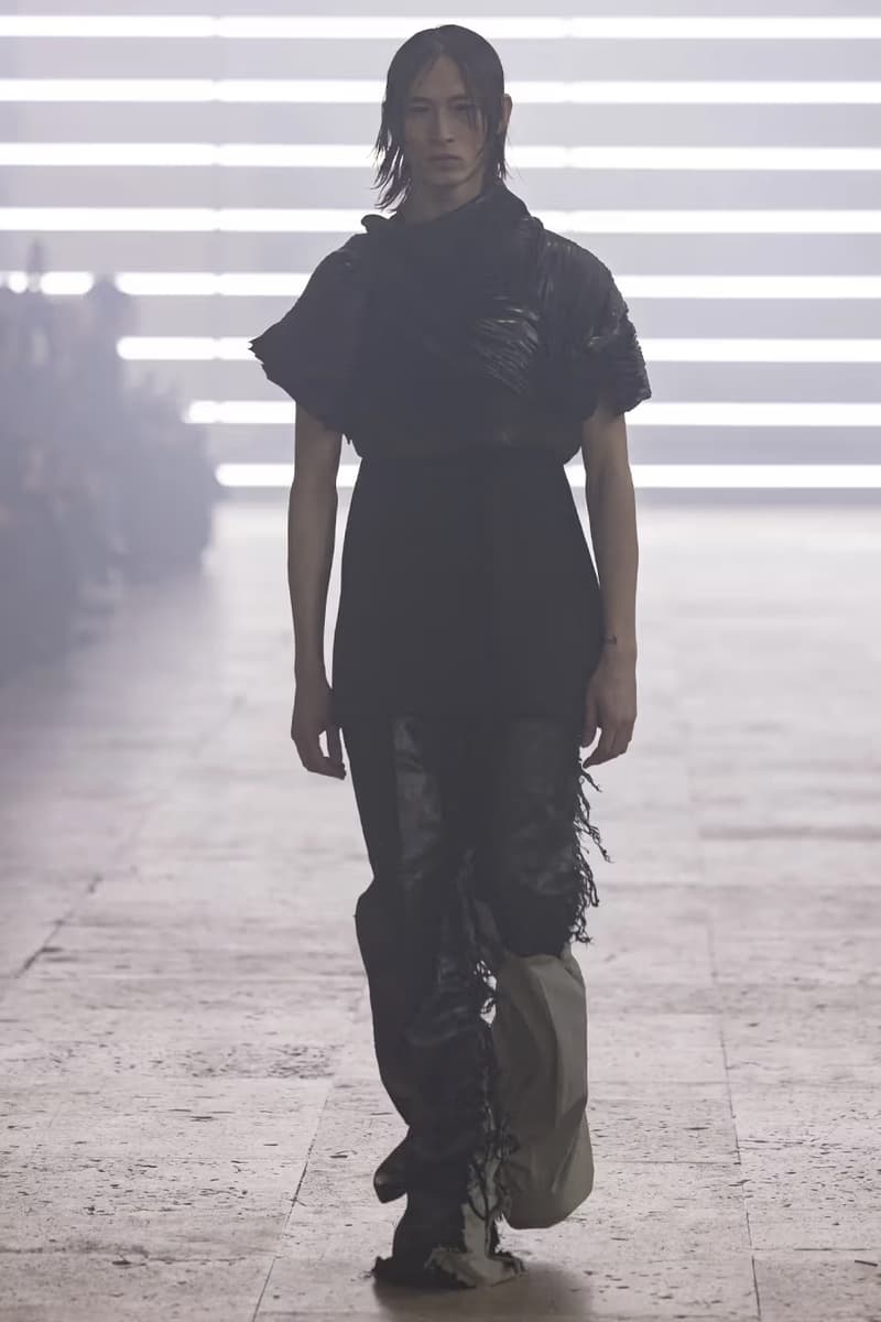 Rick Owens 2025 秋冬系列大秀正式登場