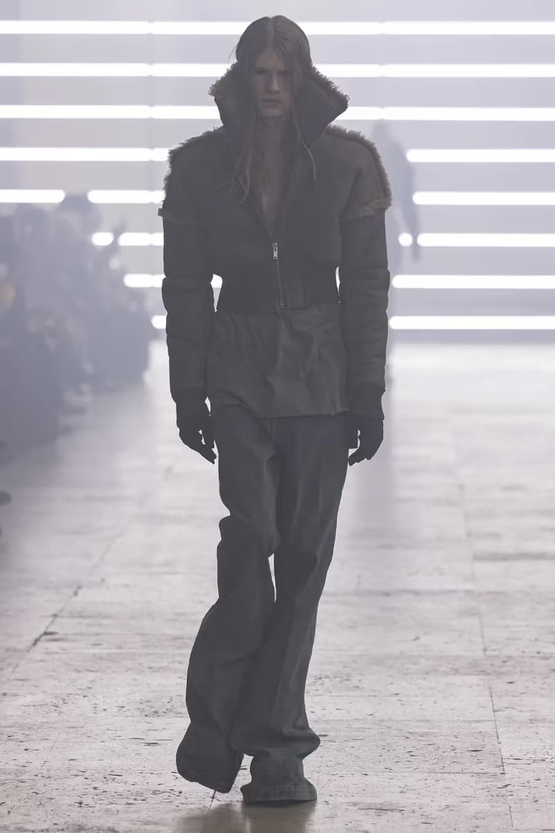 Rick Owens 2025 秋冬系列大秀正式登場