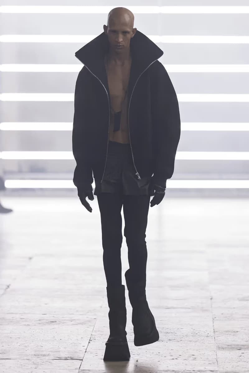 Rick Owens 2025 秋冬系列大秀正式登場